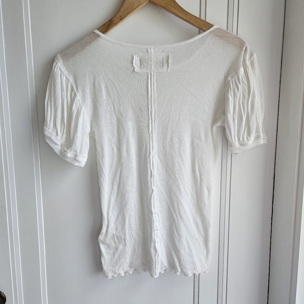 We The Free reina ribbed tissue tee - Picture 6 of 13